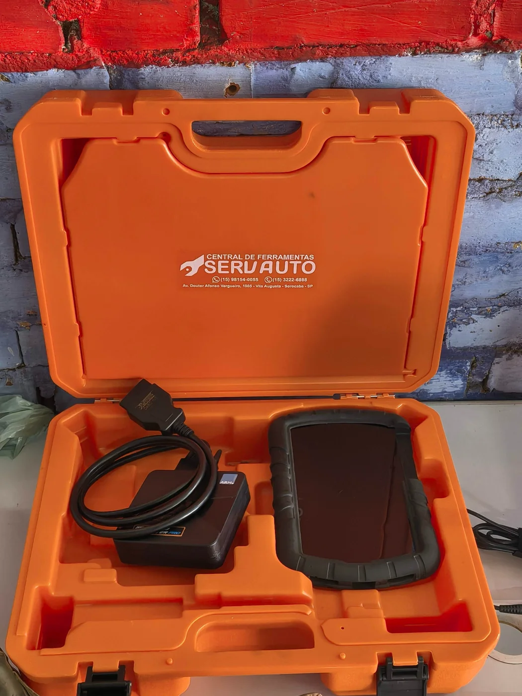Equipamentos e ambiente reais da Oficina Roberto